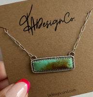 Sonoran Turquoise Bar Necklace
