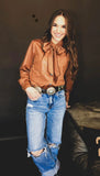 LEATHER OUTLAW *MOCHA