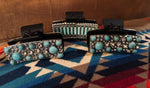 Bling & Turquoise Hair Claw Clip