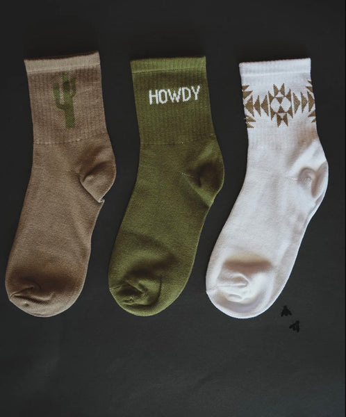 Sock ‘Em Silly * SKULL AGAVE or CACTI MOOD