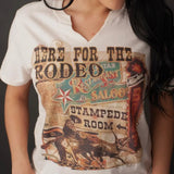 Here For The Rodeo Tee