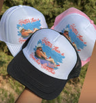Hotter Than Hoochie Coochie Foam Trucker Hat • Multiple Color Options