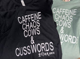 Caffeine Chaos Cows & Cuss Words