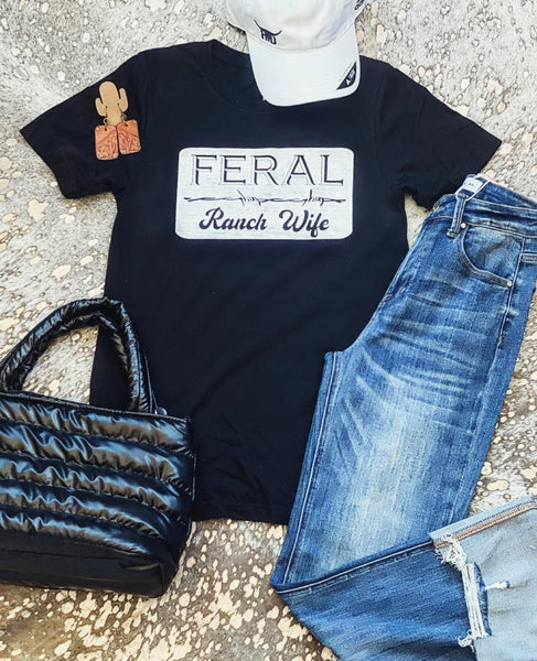 Feral Ranch Wife Tee