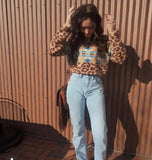 Leopard Aztec Sweater