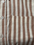 Cotton Striped Top • Multiple Color Options