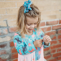 Turquoise Cowgirl Long Sleeve Top (3T-5T)
