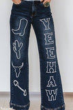 YEEHAW Embroidered Jeans