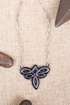Classic Boot Stitch Necklace