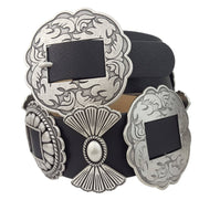 Packed Concho Wide•Width Western Belt