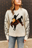 Ivory Rodeo Sweater