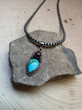 Purple Spiny + Sonoran Turquoise Pendant