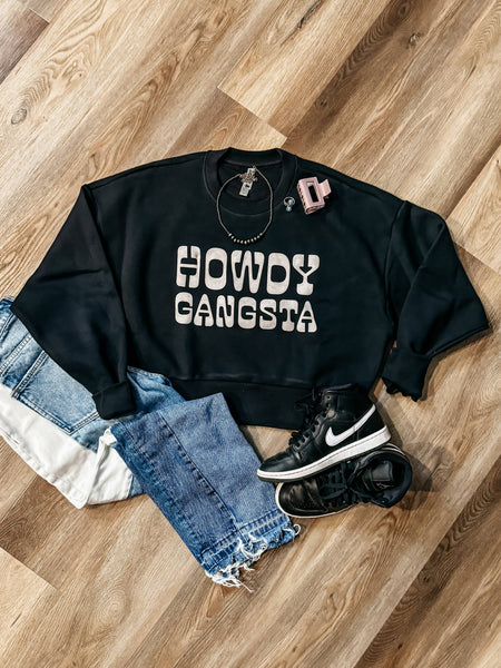 Howdy Gangsta Crewneck
