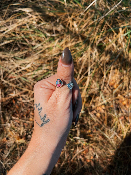 Dahlia/CZ Ring