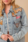 Rodeo Patch Denim Jacket