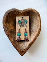 5 Pair Indian Theme Stud Earring Set