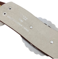 Packed Concho Wide•Width Western Belt