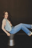 For The Love of Denim Vest