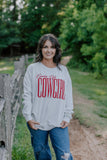 Country Club Cowgirl Fleece Crewneck