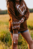 Touch Down 3D Embroidery Crewneck