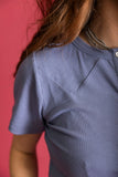 Yoakum Tee • Denim