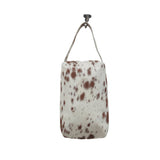 Cowhide Makeup Bag