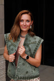 Olivia Embroidered Vest