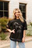 Wild Horse Lace-over Tee