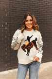 Ivory Rodeo Sweater