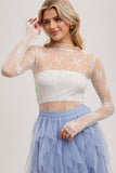Mesh Top • Hazelnut or Ivory