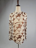 Buffalo Dreams 3D Printed Mesh Top