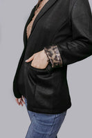Leopard Blazer