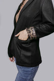 Leopard Blazer