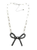 Bow Chain Link Necklace
