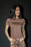 Cloud Basic Snug Tee • Mocha