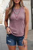 Lucy Tank Top • Pink or Camel