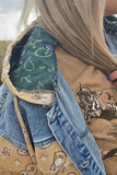 Bandana Denim Shacket