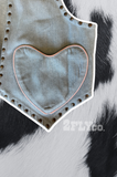For The Love of Denim Vest