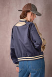 Laramie Varsity Jacket • Wine or Navy