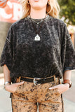 Ashley Studded Oversized Tee