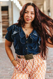 Prairie Belle Ruffle Top
