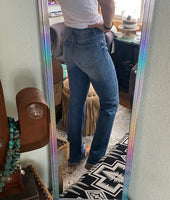 The Katie’s high rise straight jeans