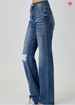 The Katie’s high rise straight jeans